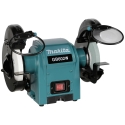 Электрический точильный станок Makita GB602W (250Вт, 150 мм) точило с фиксатором для заточки дисковых пил наждак (4372)